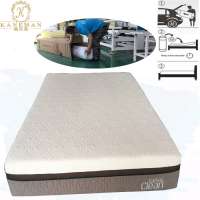 Luxury roll in box adjustable  bed   foam mattress