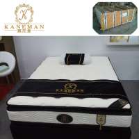 Pillow top continuous spring mattress cheap price promotion sales