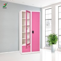 Best selling bedroom steel closet iron cupboard designs